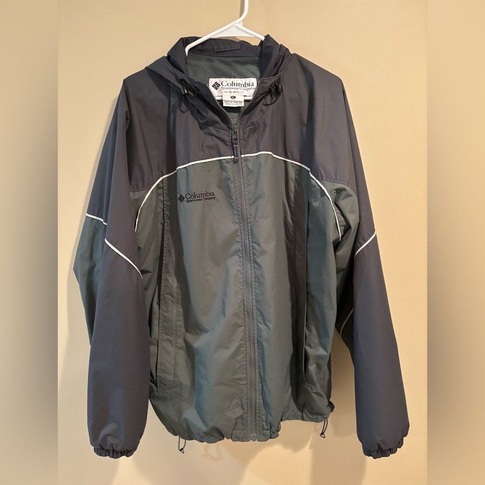Columbia Men's Lightweight Jacket - Gray and Black